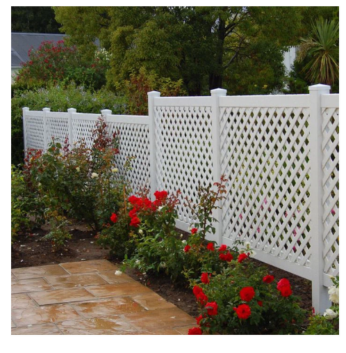 professional lattice fence